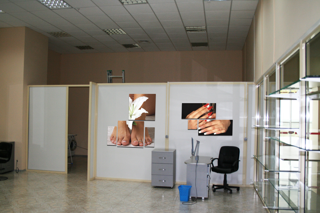 оформление салона красоты