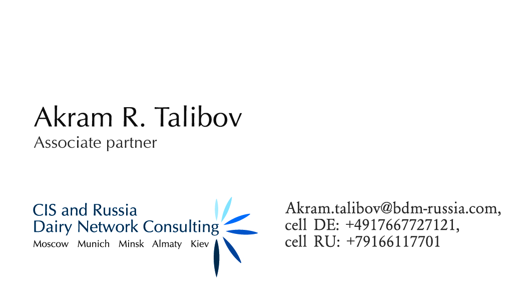 Логотип и визитка для BDM