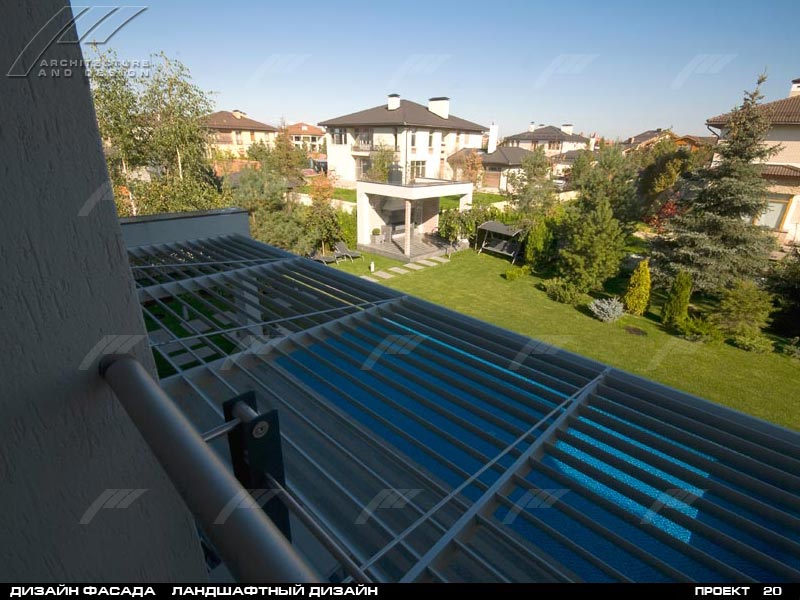 Дизайн фасада Ландшафтный дизайн  Москва "Бенилюкс"