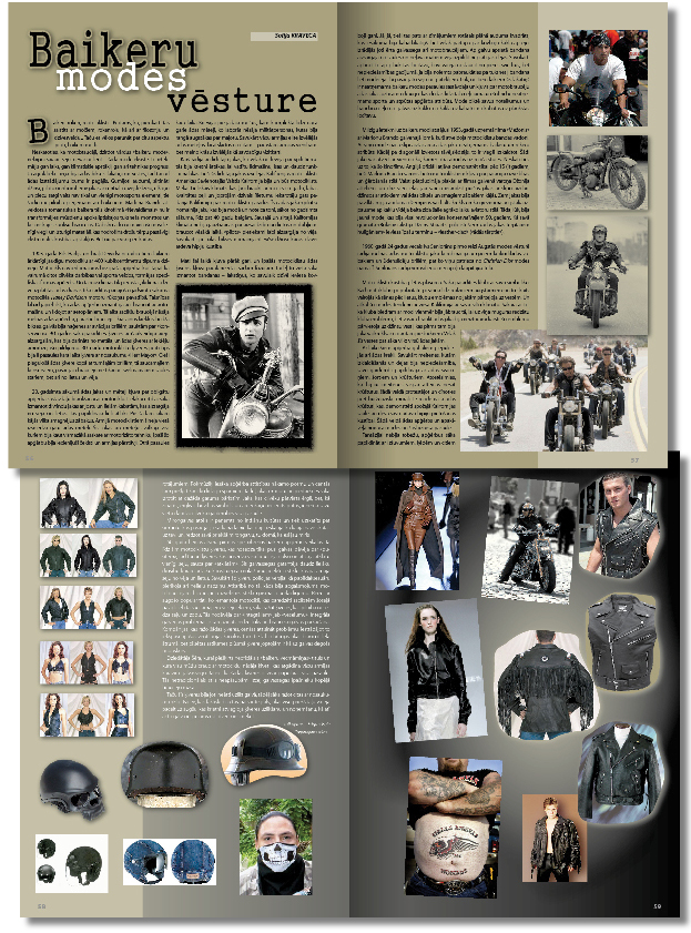 развороты журнала А4 "Atrak un skalak"