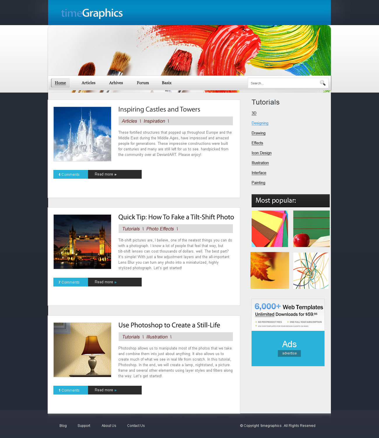 уроки фотошоп