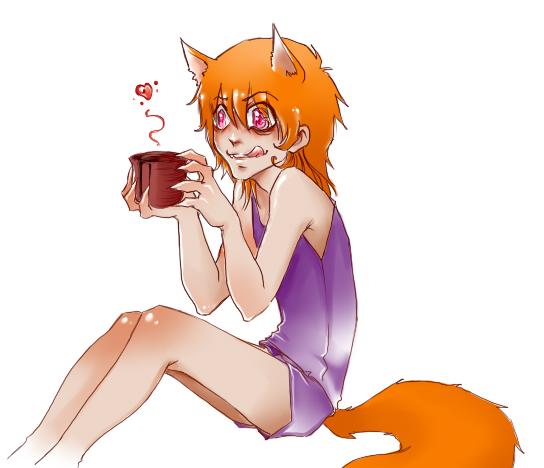 Fox and coffeeee