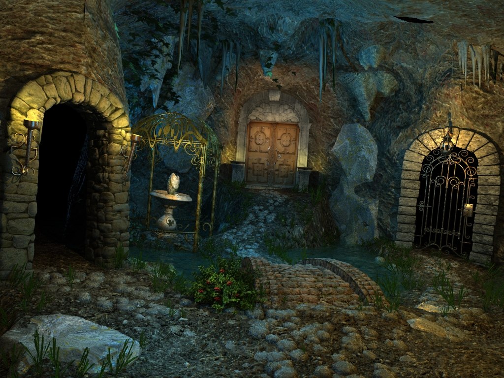 Скоростной моделлинг. Локация для игры для постобработки.