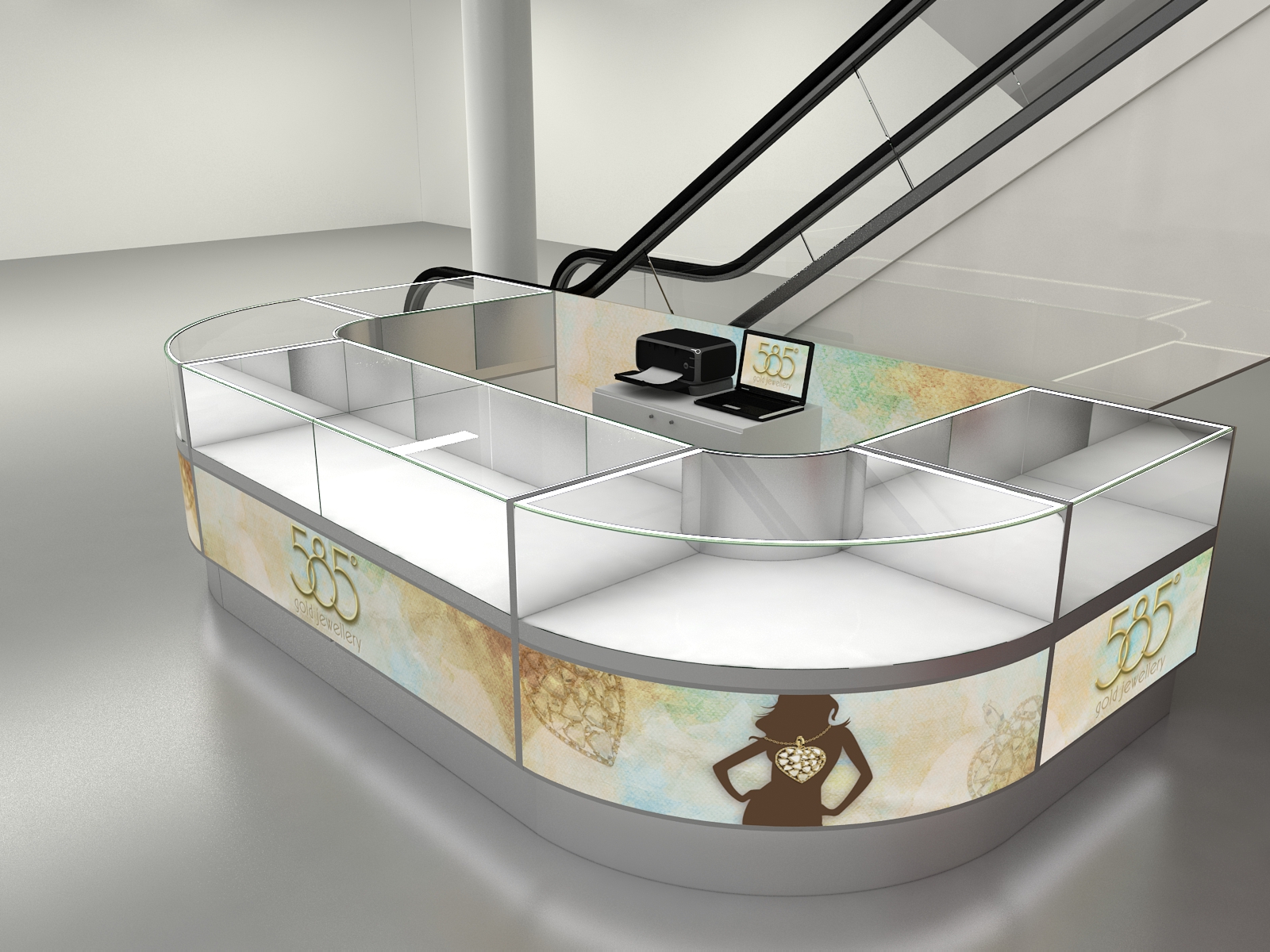 торговый остров 585* г.Днепропетровск (проект)