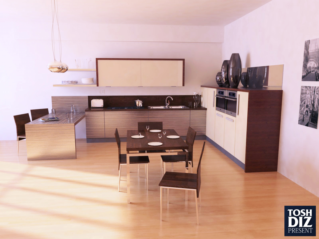 Визуализация интерьера SketchUp + Vray