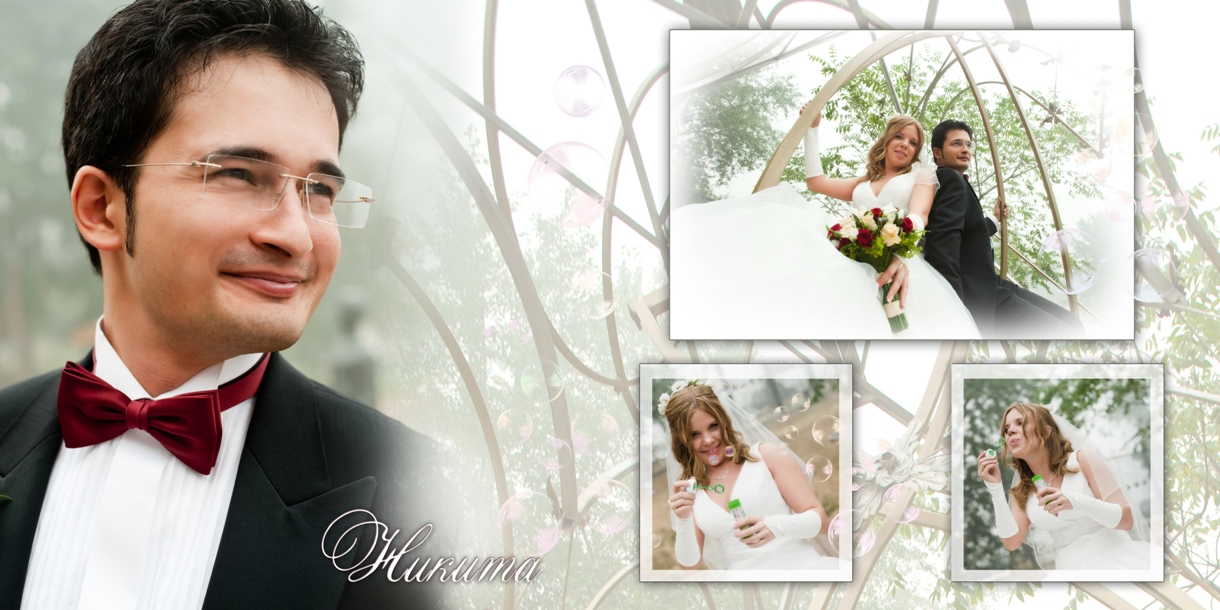 Обработка свадебных фотографий
