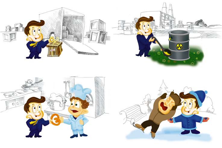 Отрисовка страховых случаев