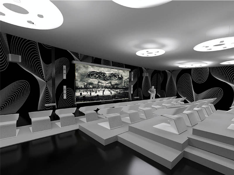 Концепция кино лекционного зала в экспозиционной системе