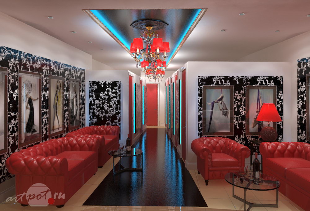 Интерьер салона красоты