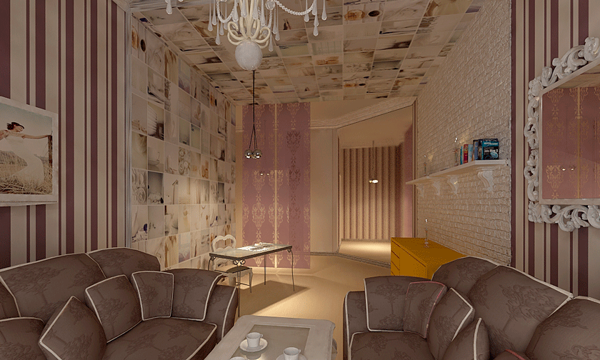 Интерьер офиса для свадебного агенства. Вид2.