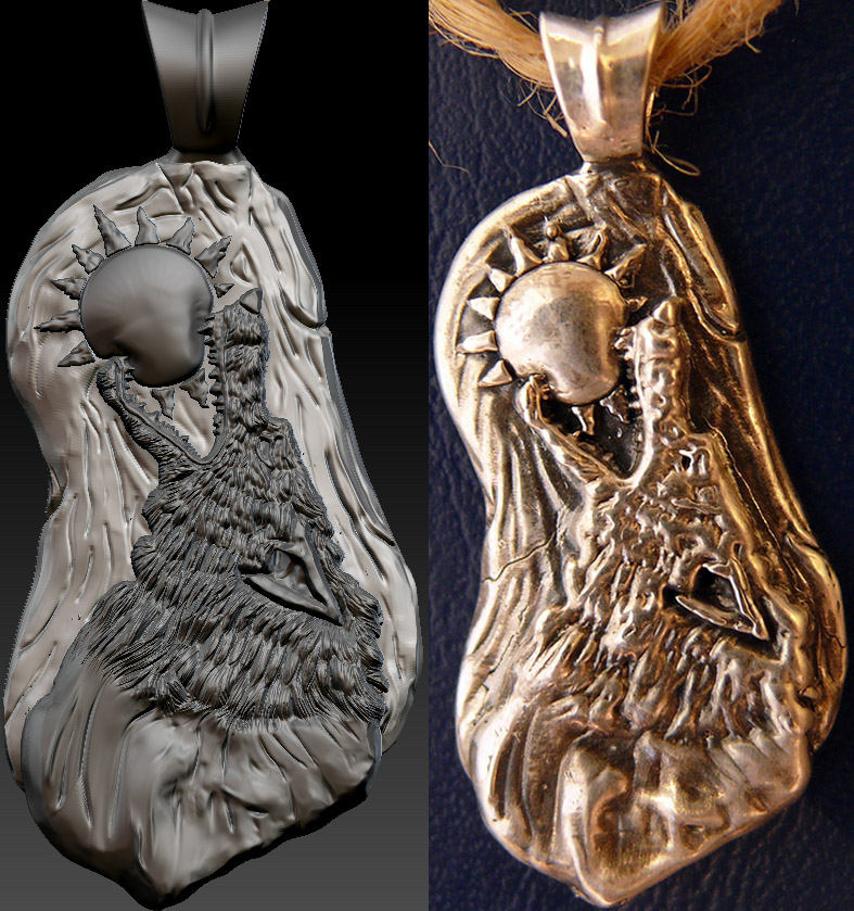 Ювелирное изделие "Фенрир"