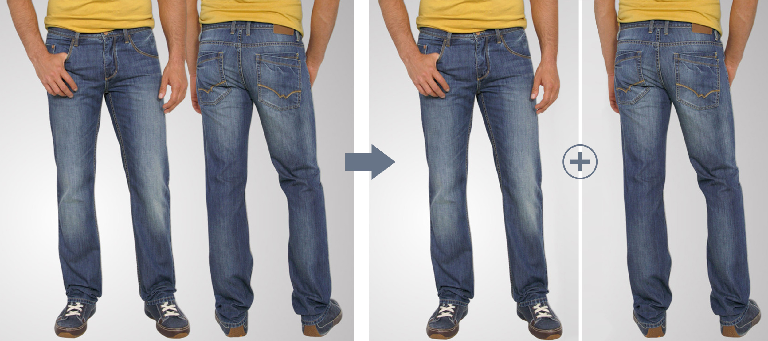 Разделение джинс 1