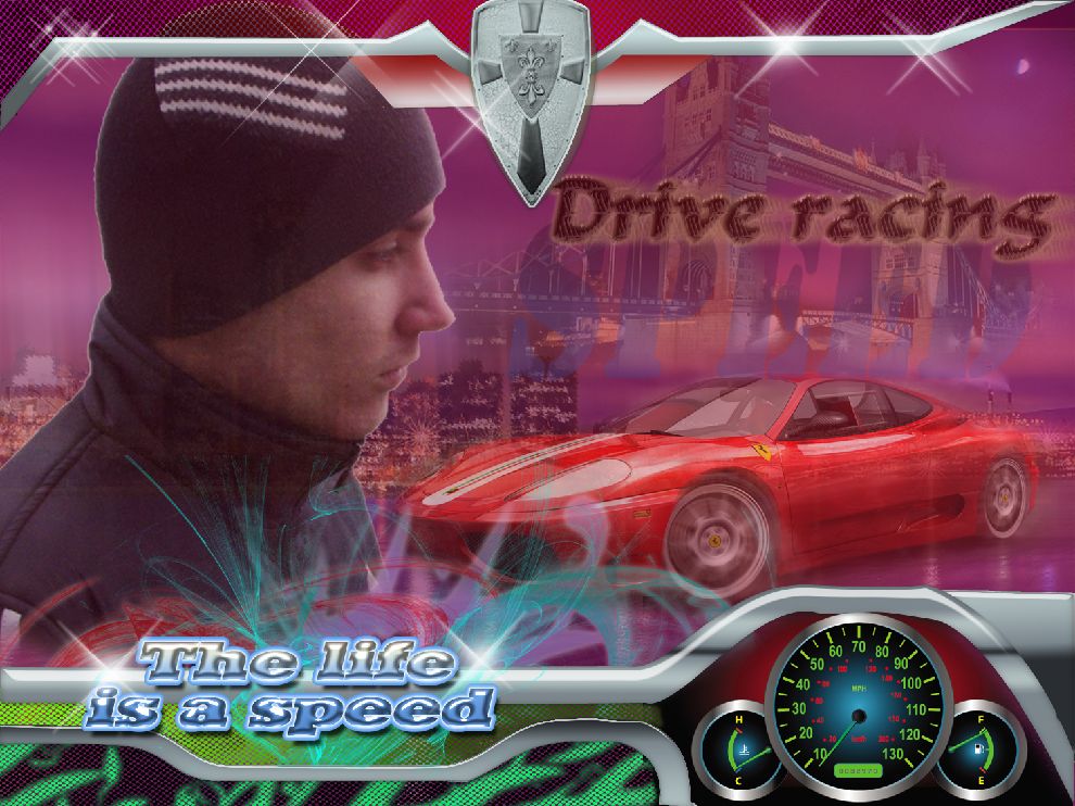 Моя фотка, с полным коллажированием и обрисовкой