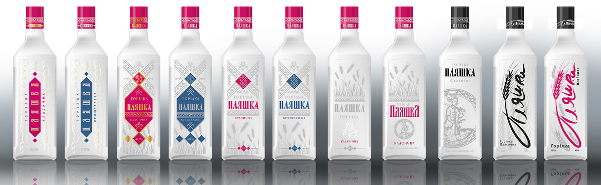 Эскиз упаковки ТМ "Пляшка"