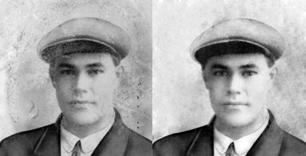 Реставрация старой фотографии