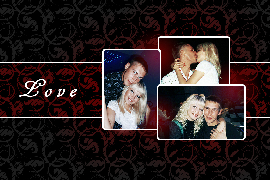 романтический коллаж