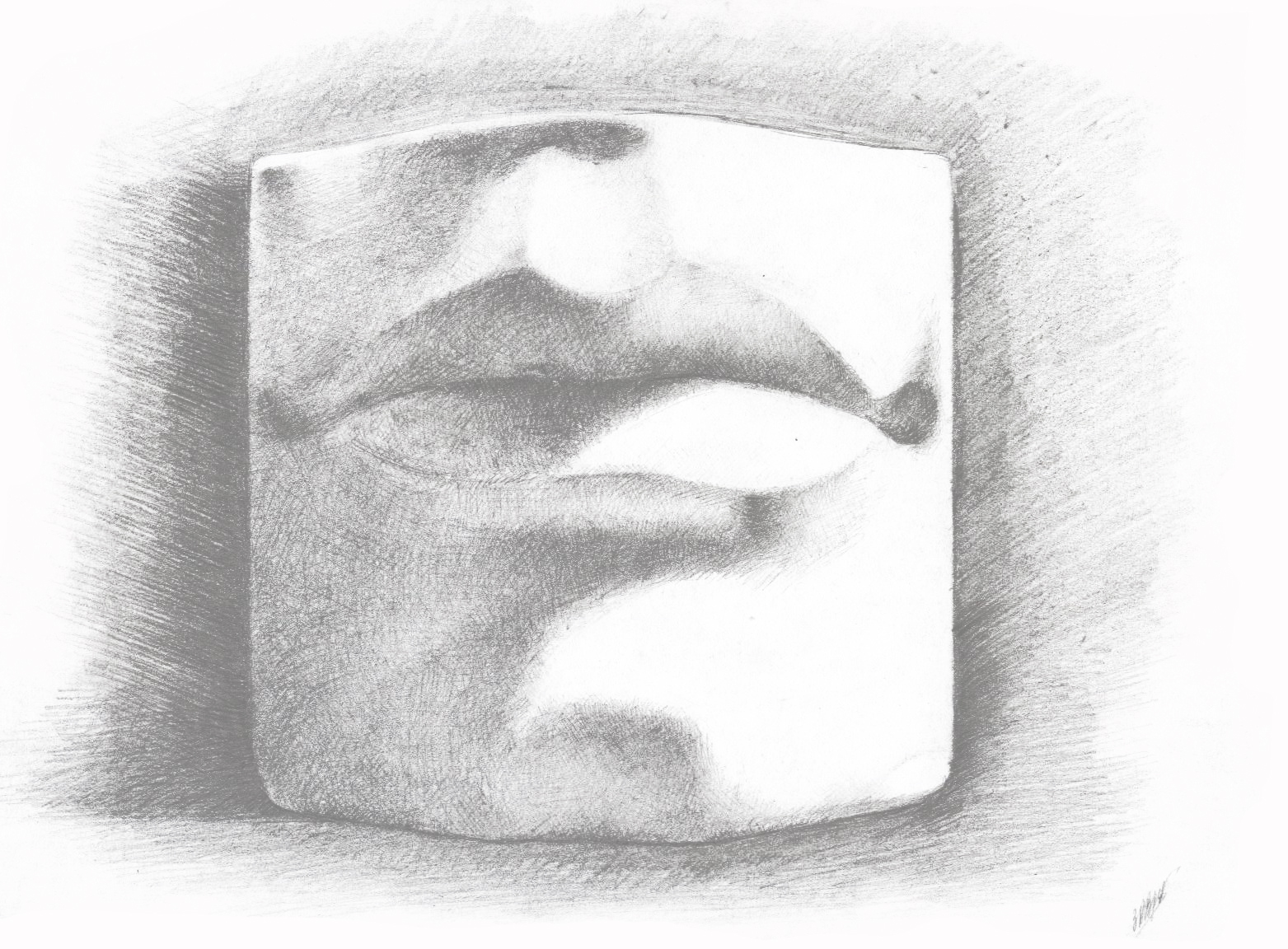 Зарисовка губ