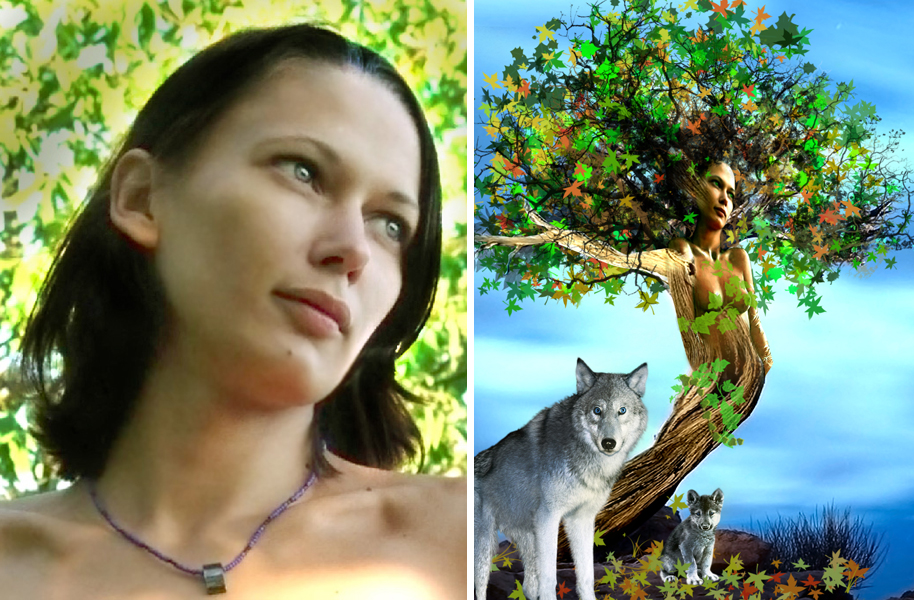 Коллаж "моя стихия-земля!"