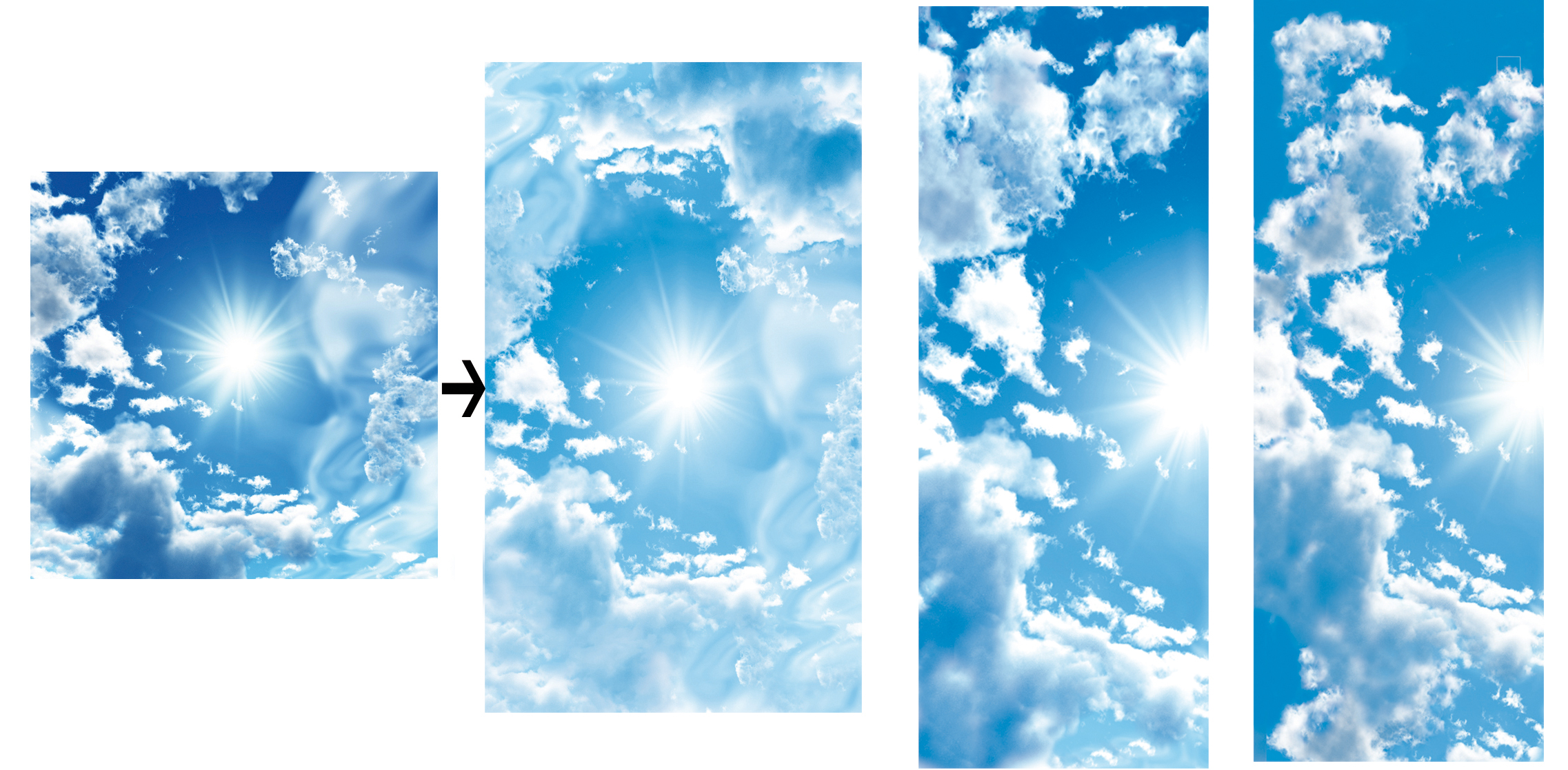 Фотопечать "Небо" для строительной компании