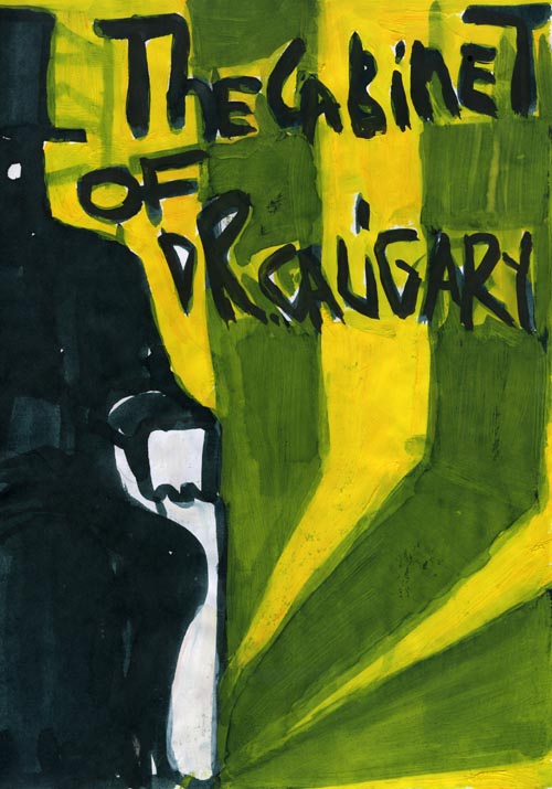 Плакат к фильму "Dr. Caligary"