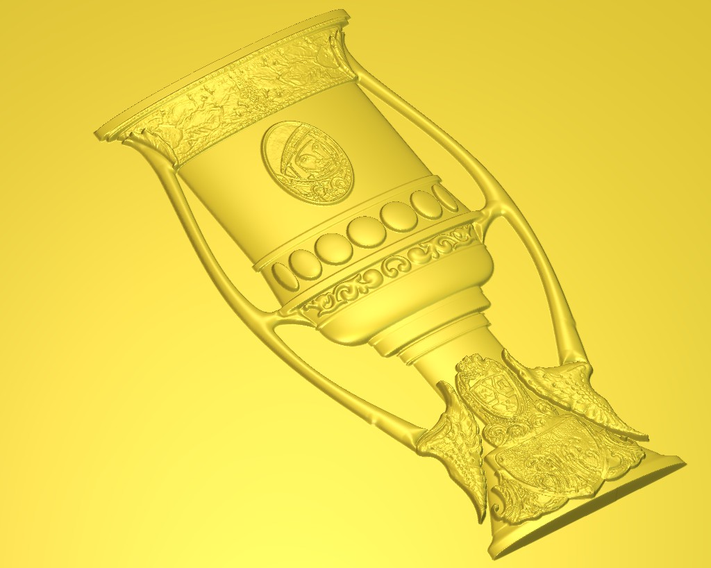 Рельеф для значка "Кубок Гагарина"