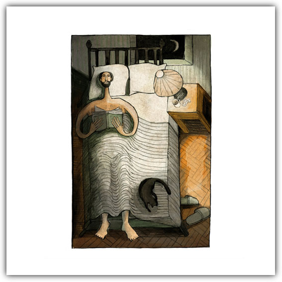 Иллюстрация для журнала "Здоровье"