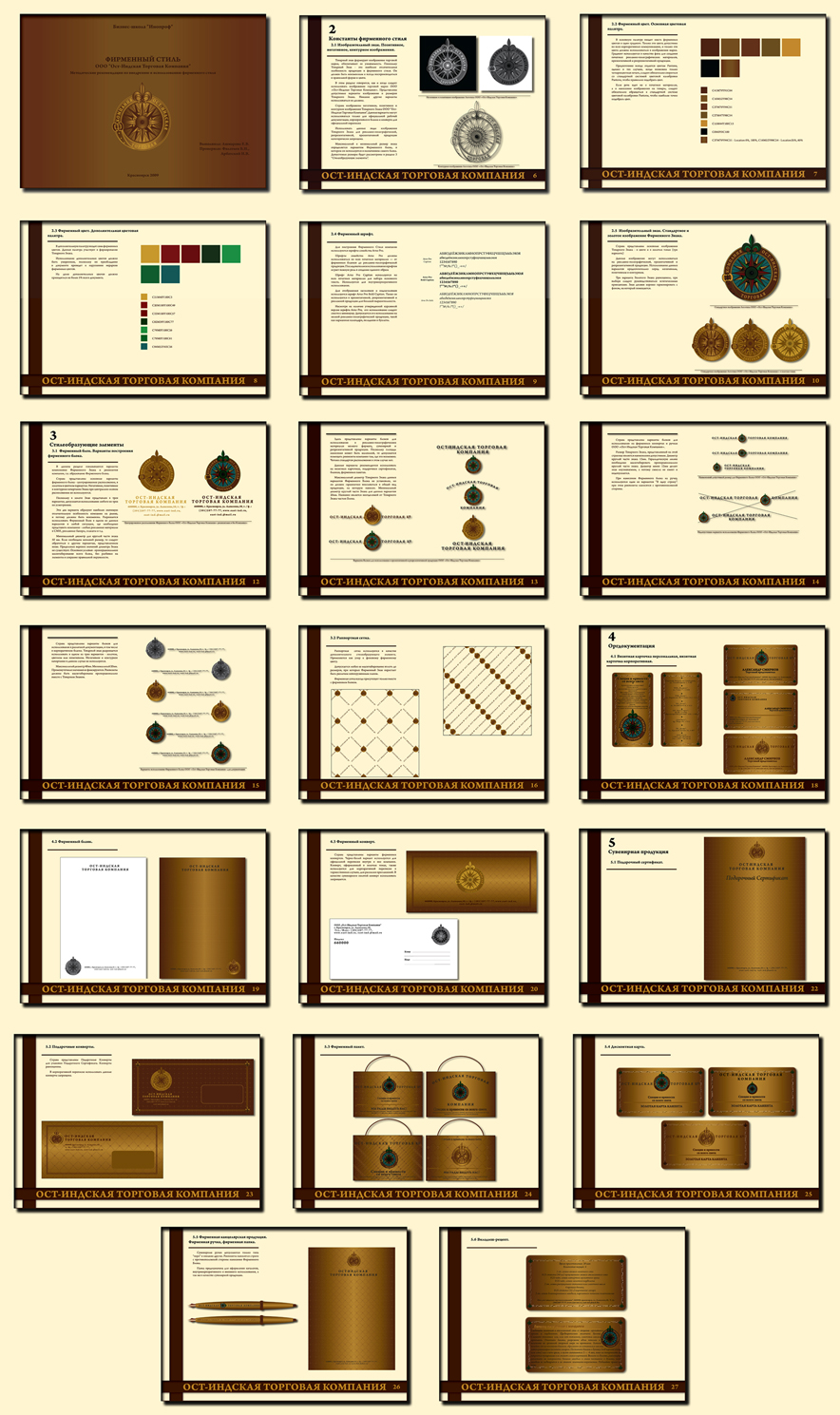 Бренд Бук "Ост-Индская Торговая Компания"