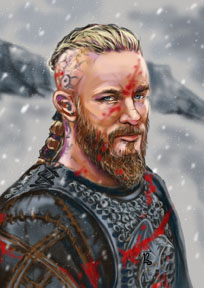 Иллюстрация к фильму "Vikings"