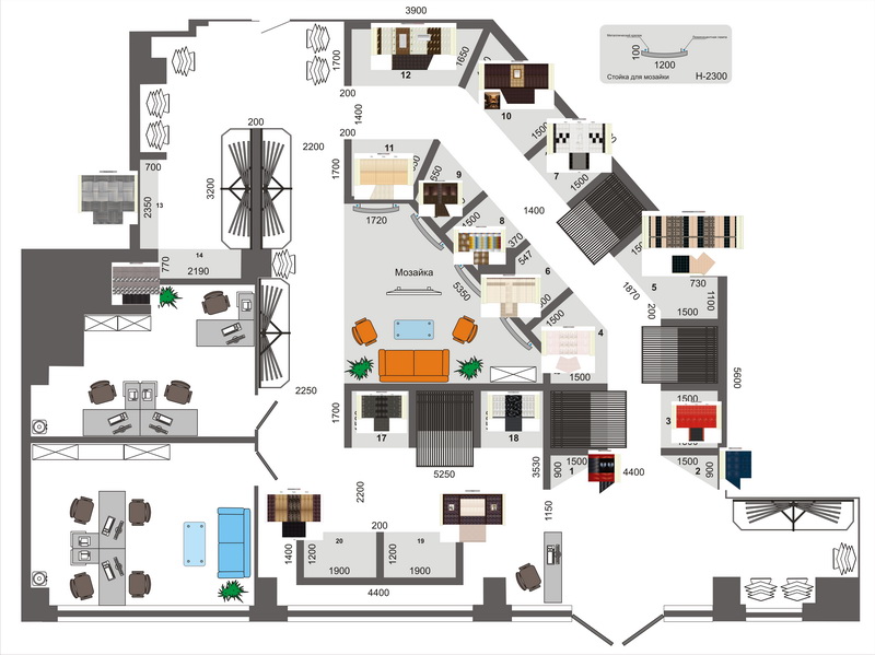 Шоу-рум "Веста керамика" г. Санкт-Петербург