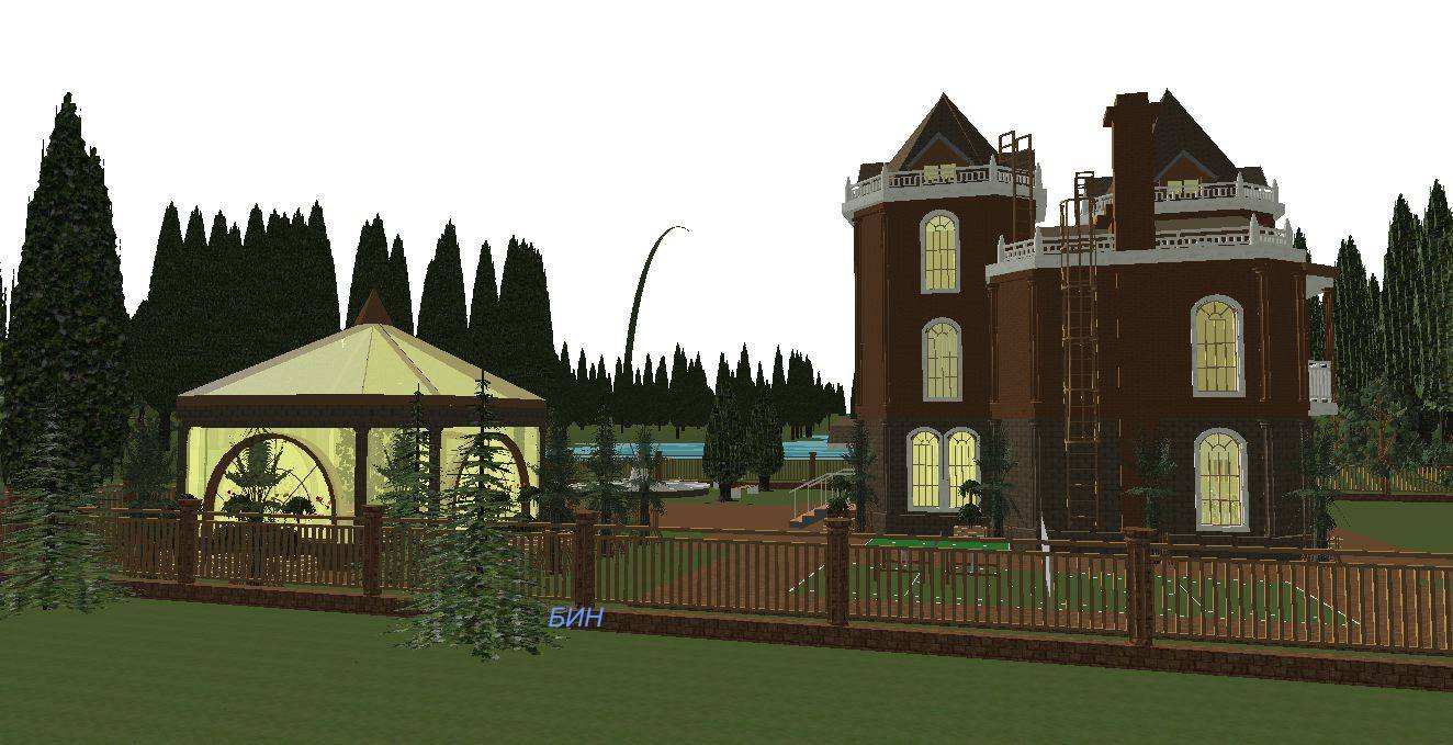 замок в лесу 03