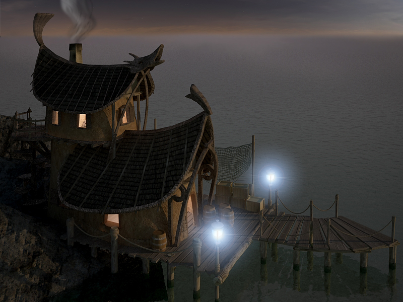 Рыбацкая хижина