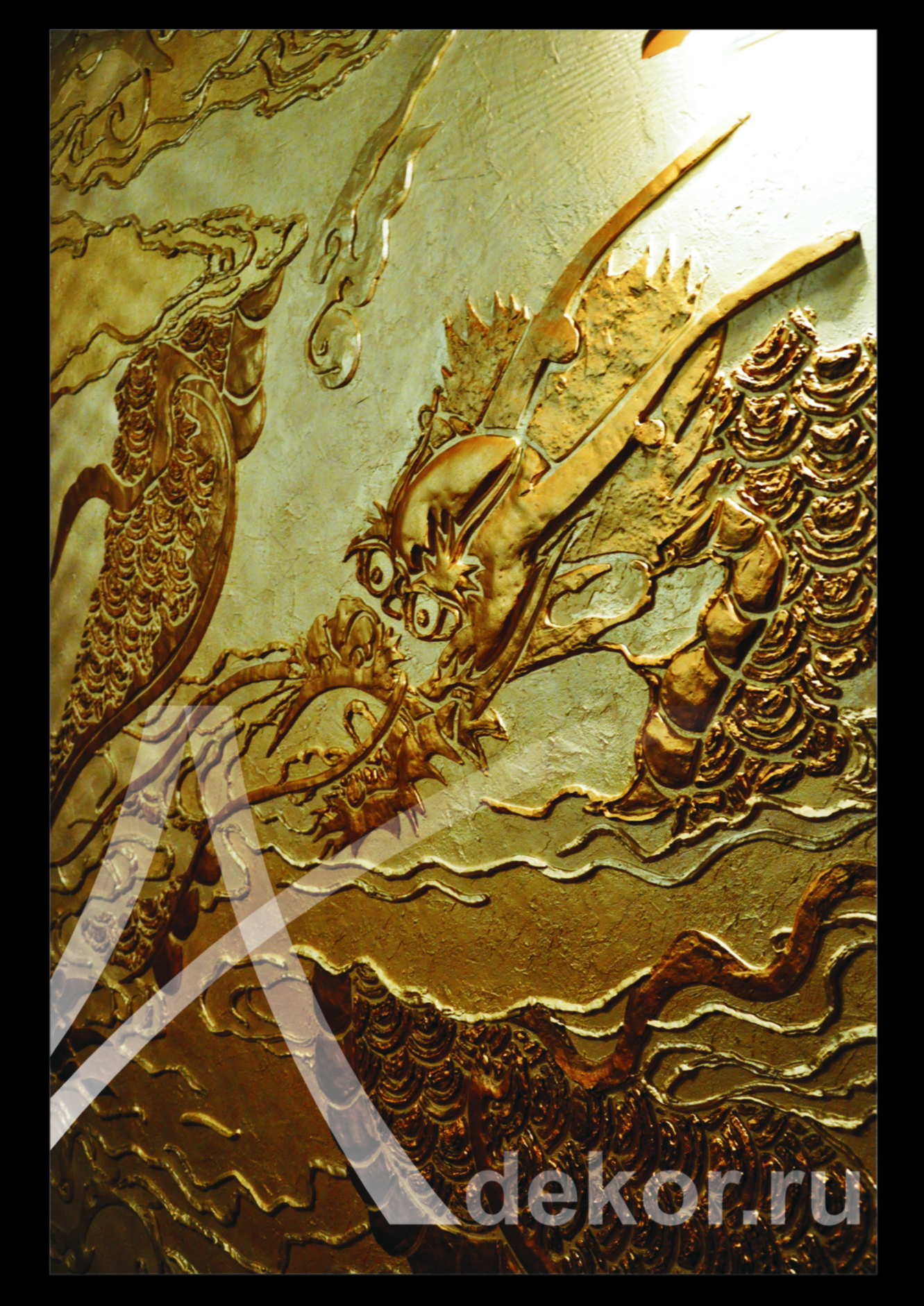 Декоративное панно. Символ богатства, удачи, долголетия