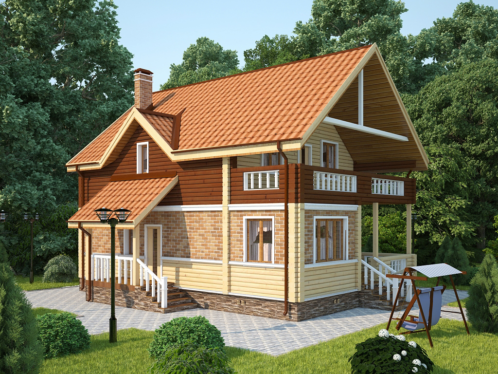 графика для компании АБС-строй, проект "Лазур"