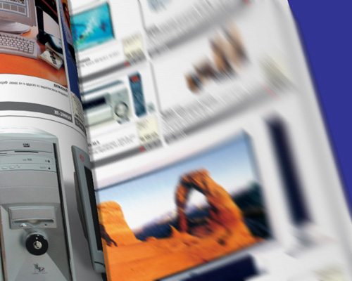 кадр рек. ролика "журнал"Hi-tech"