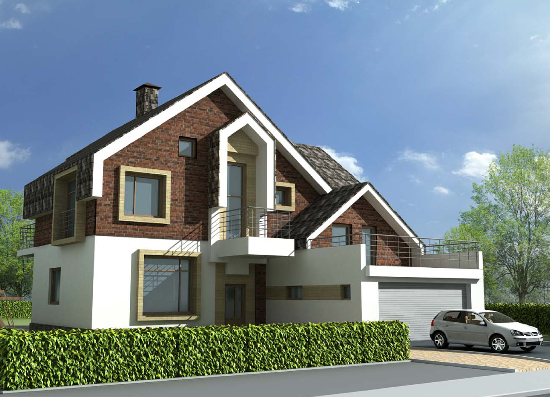 Индивидуальный жилой дом. пос. Галактика-2