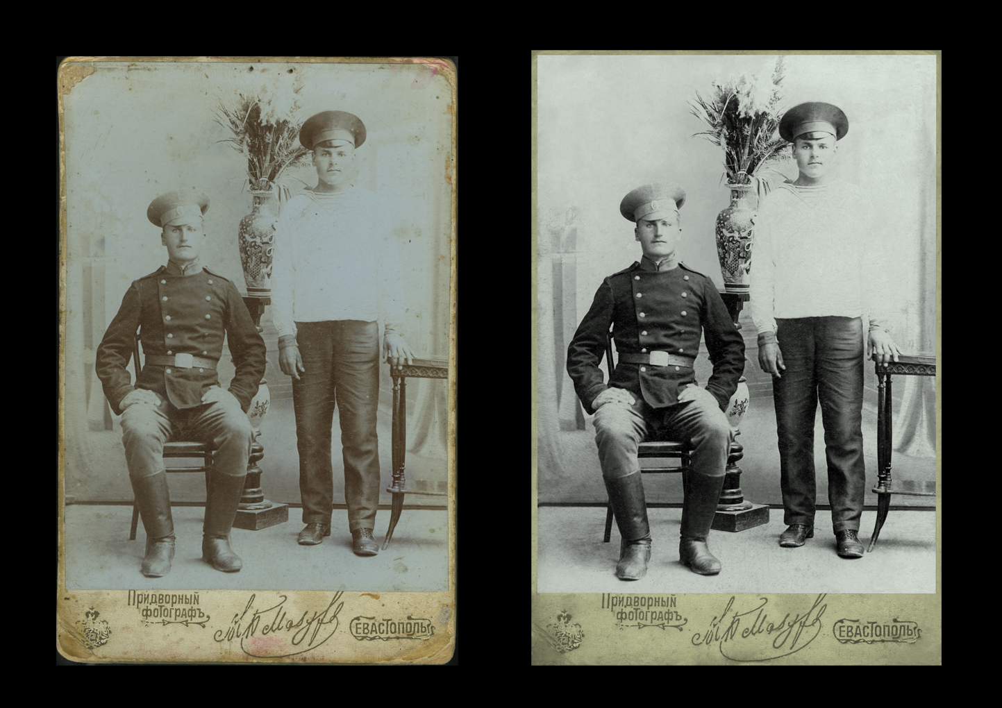 Восстановление о-очень старых фотографий