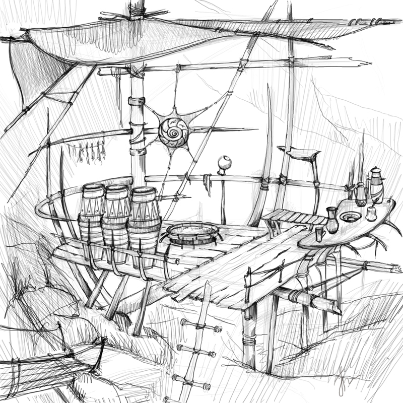 локация к игре аура