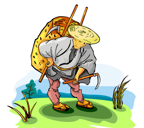 Японец (первый рисунок из пяти)