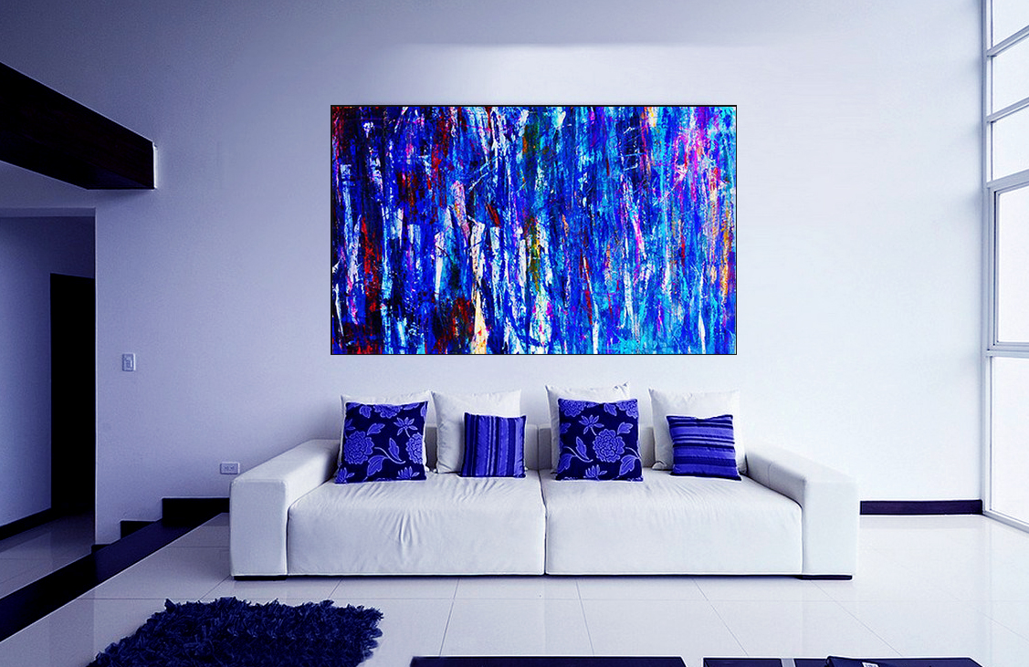 картина в интерьере