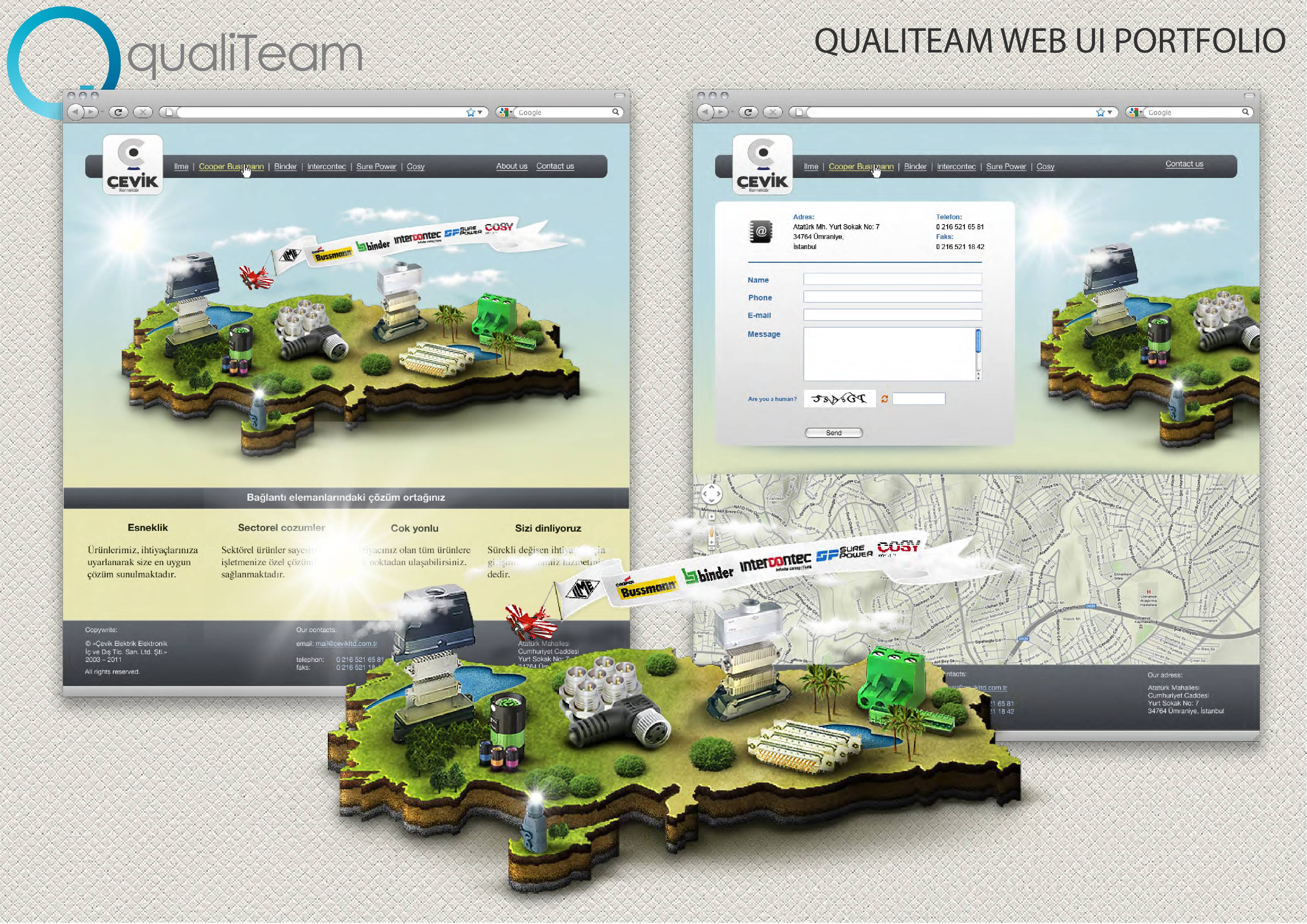 Корпоративный сайт для фирмы Севик