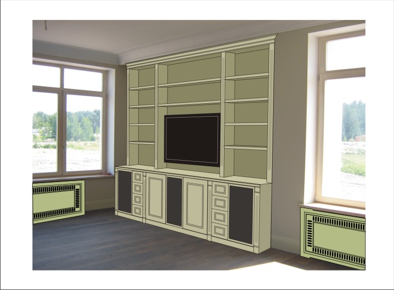 рисунок библиотеки- ТВ центра