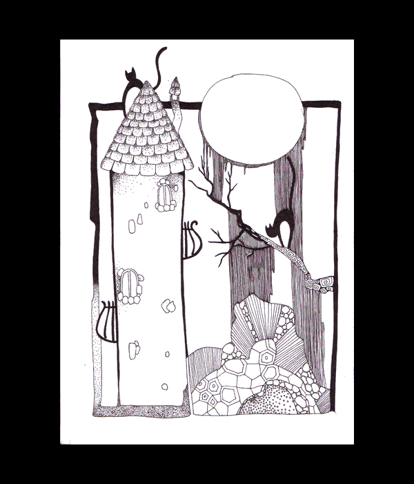 Иллюстрация "Лунная ночь"