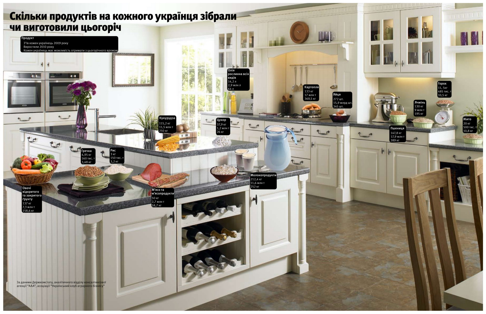 Инфографика в журнал "Країна"