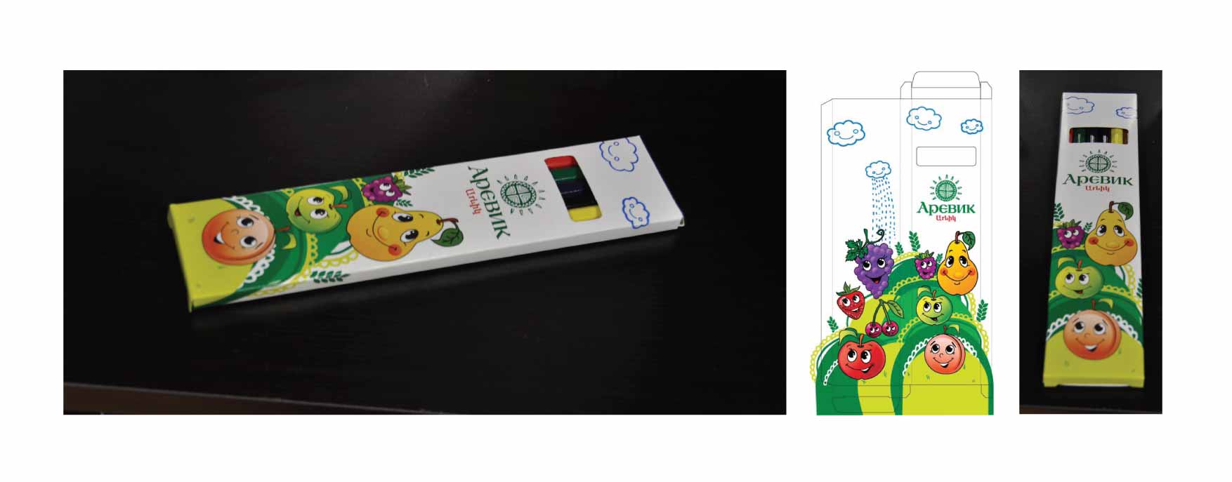 упаковка для карандашей