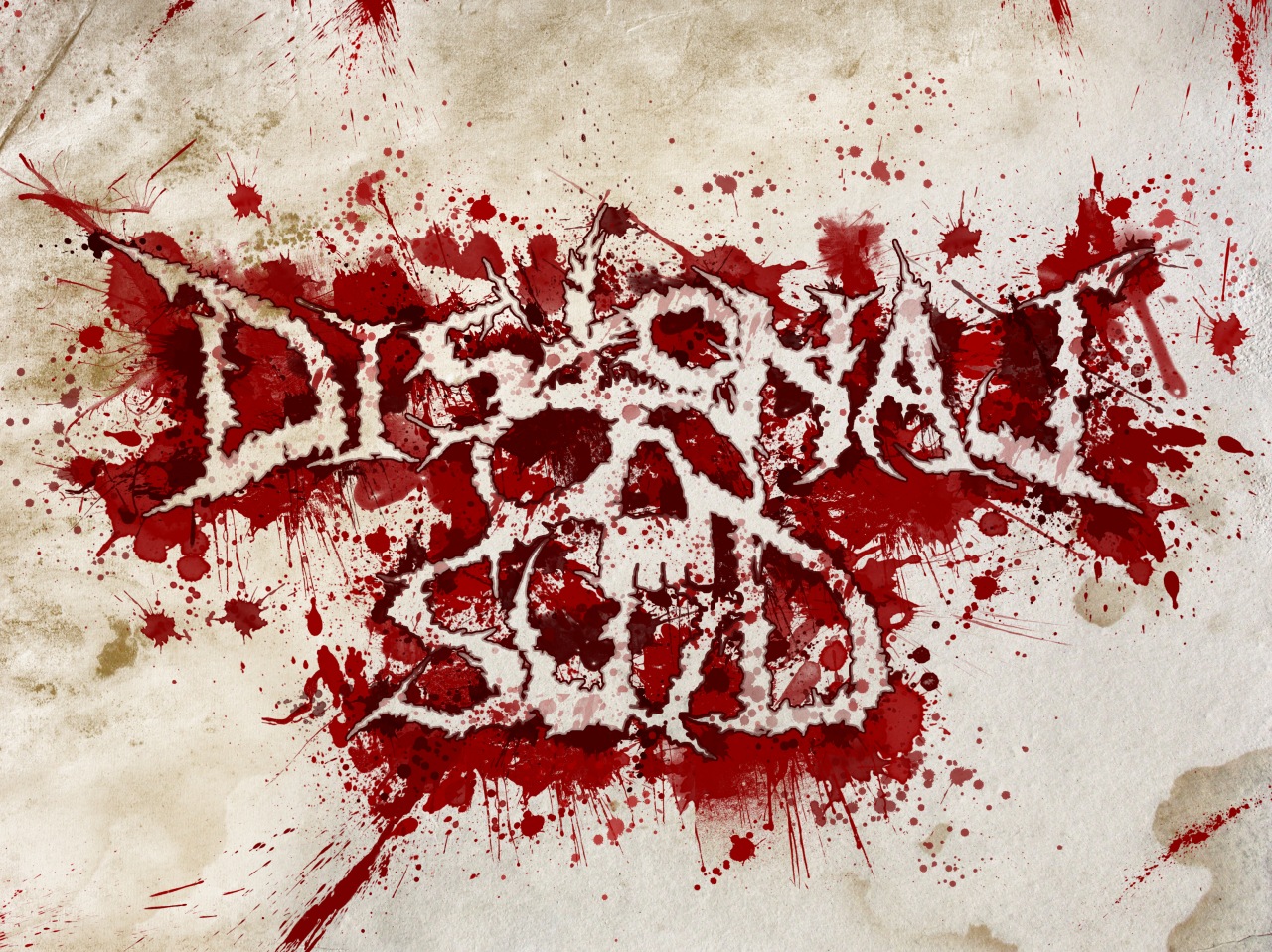 Логотип для очень брутального ВИА "Distonal Suid"