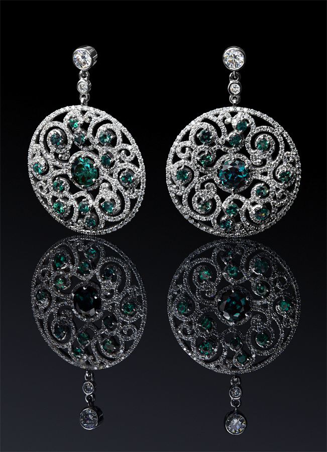 Фотосъемка Ювелирных изделий с Драгоценными камнями Diamond Jewellery