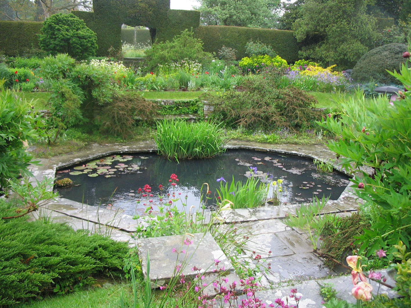 Часть ладшафта с прудом (ракурс 2)