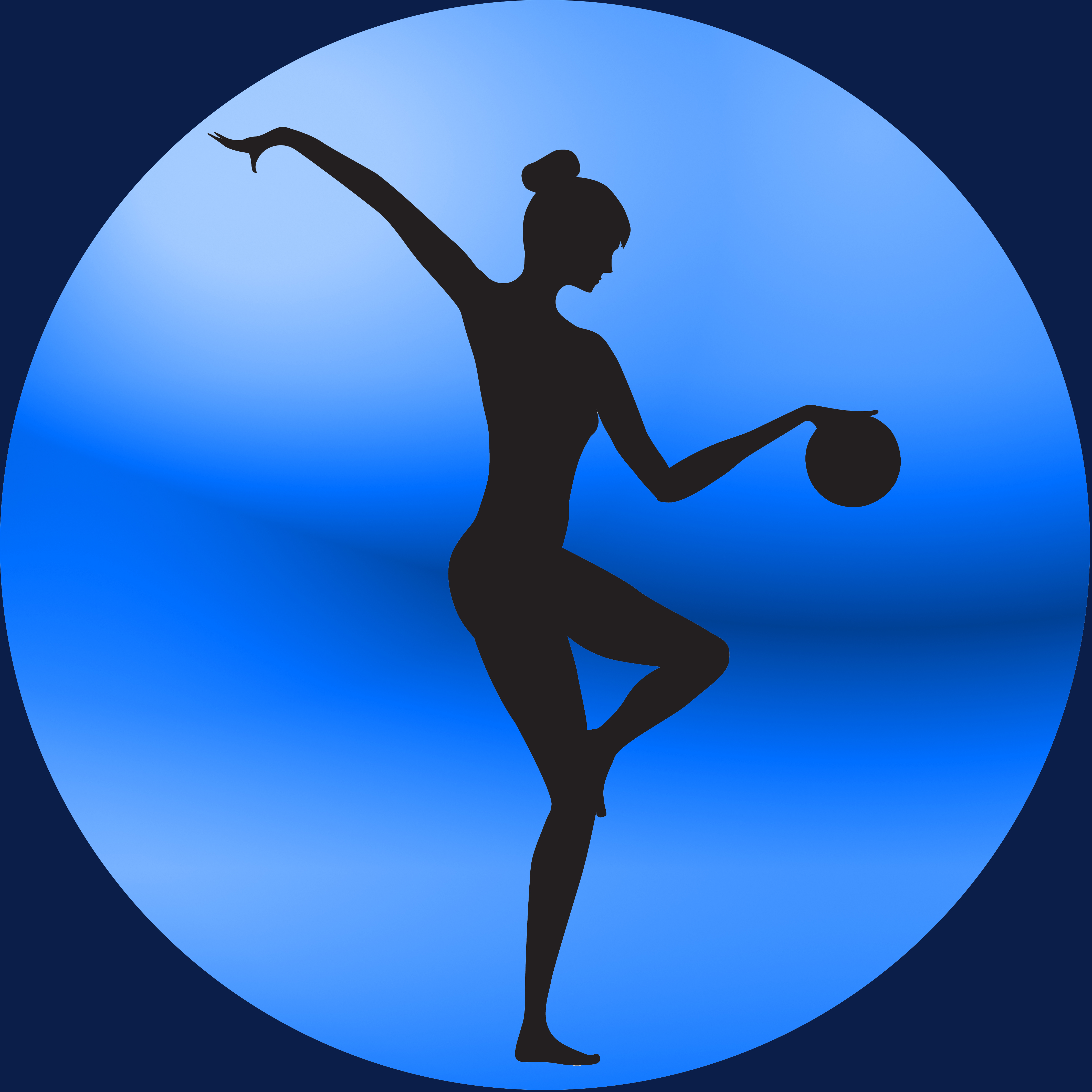 Векторное лого для фитнесс-центра