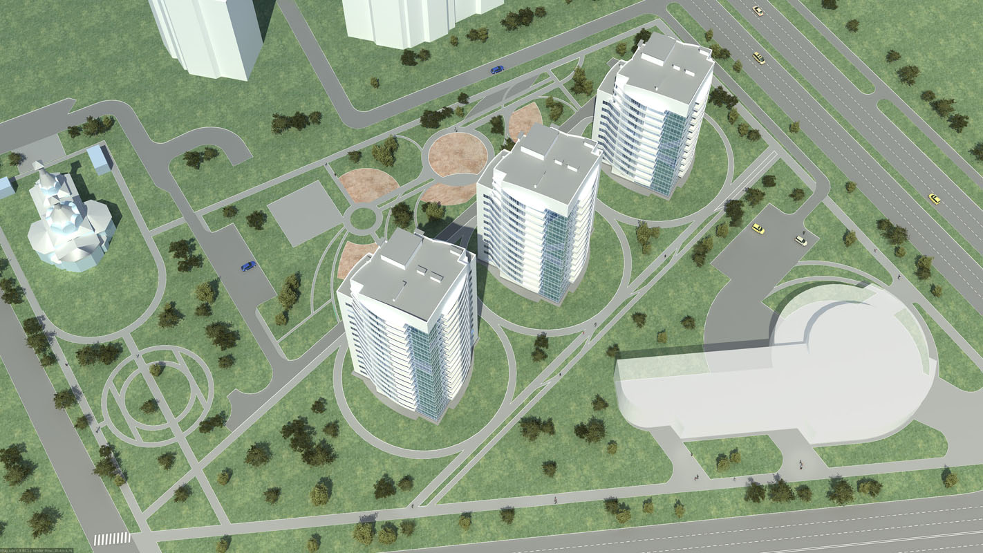 Многоэт. жил. дома вид сверху_1