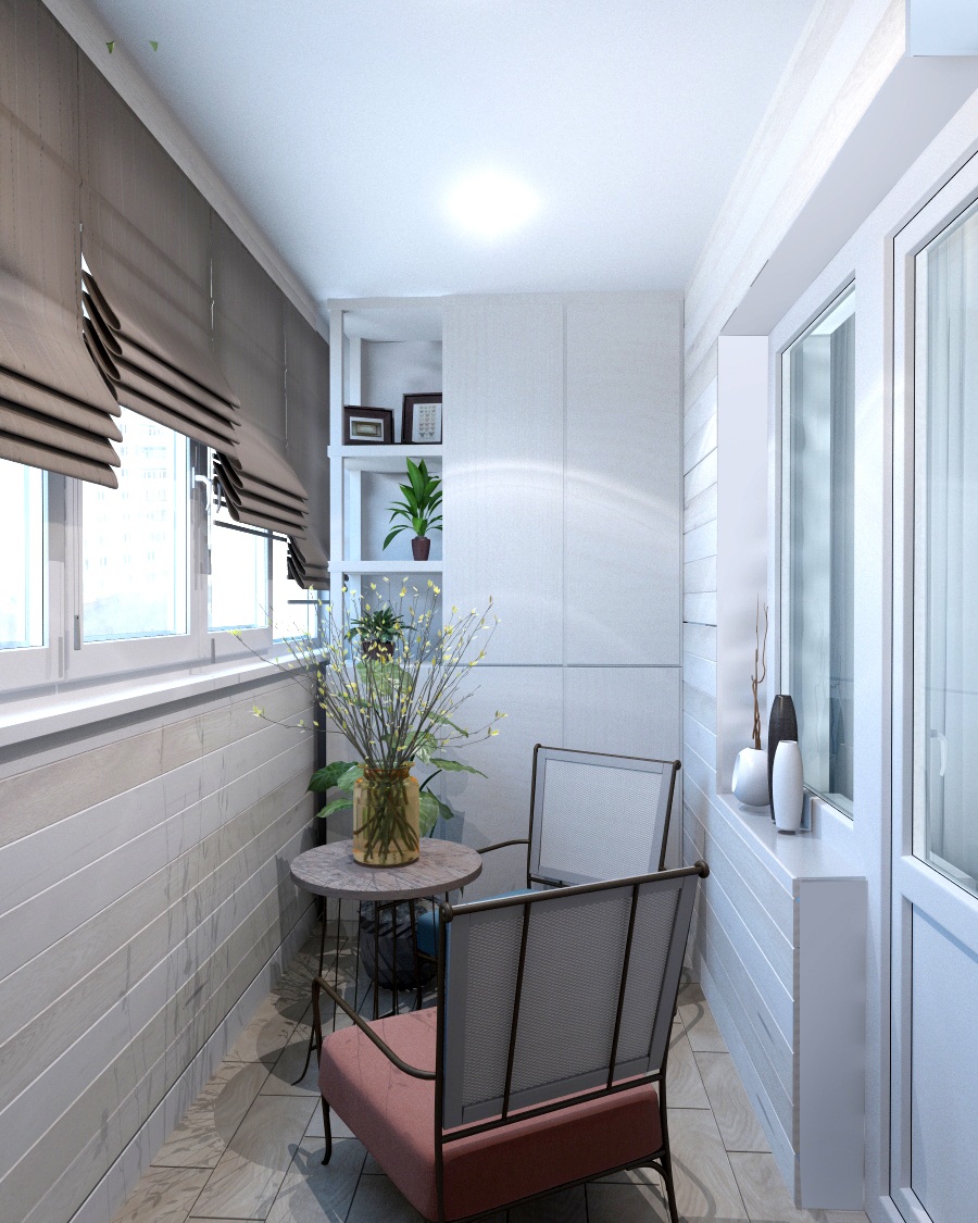 Квартира по пр-ту Труда балкон 02